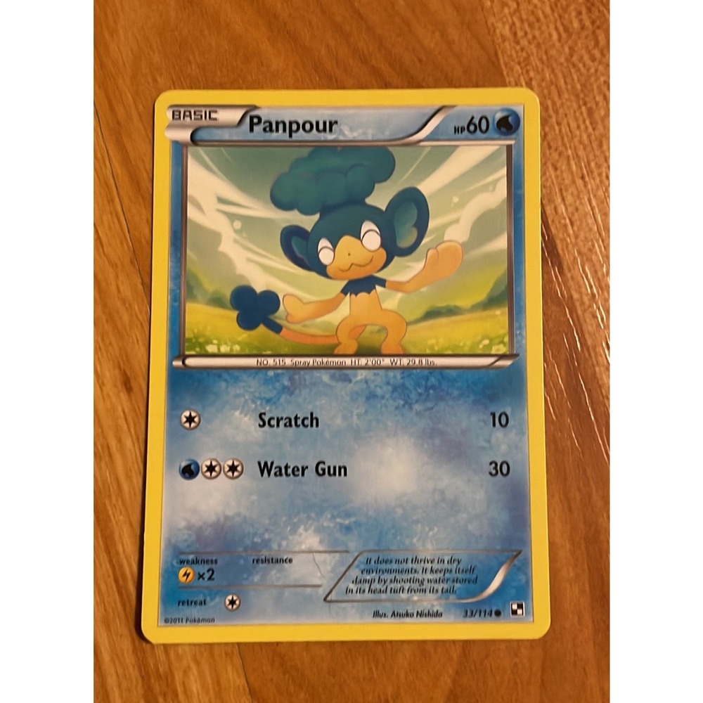Panpour Pokémon‎ Card